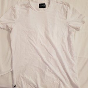 Cuts muscle t-shirt slim-fit, white (Small) *NEW*